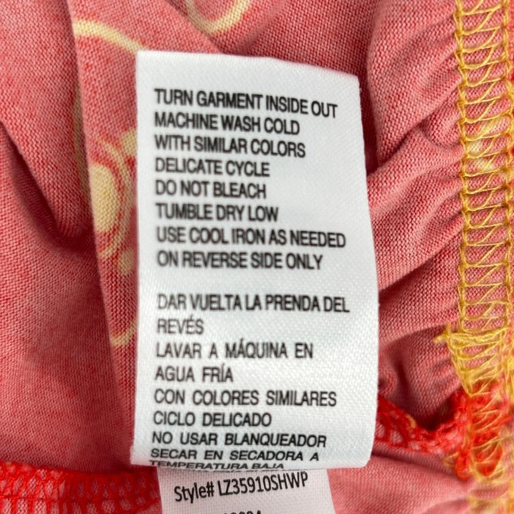 Disney Winnie the Pooh Hundred Acre Honey Co Pajama Set Yellow Red Womens Medium - Picture 12 of 12